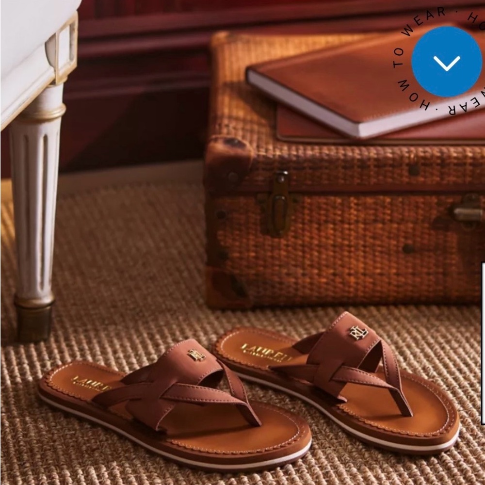 Lauren Ralph Lauren. Rosalind Flip Flops